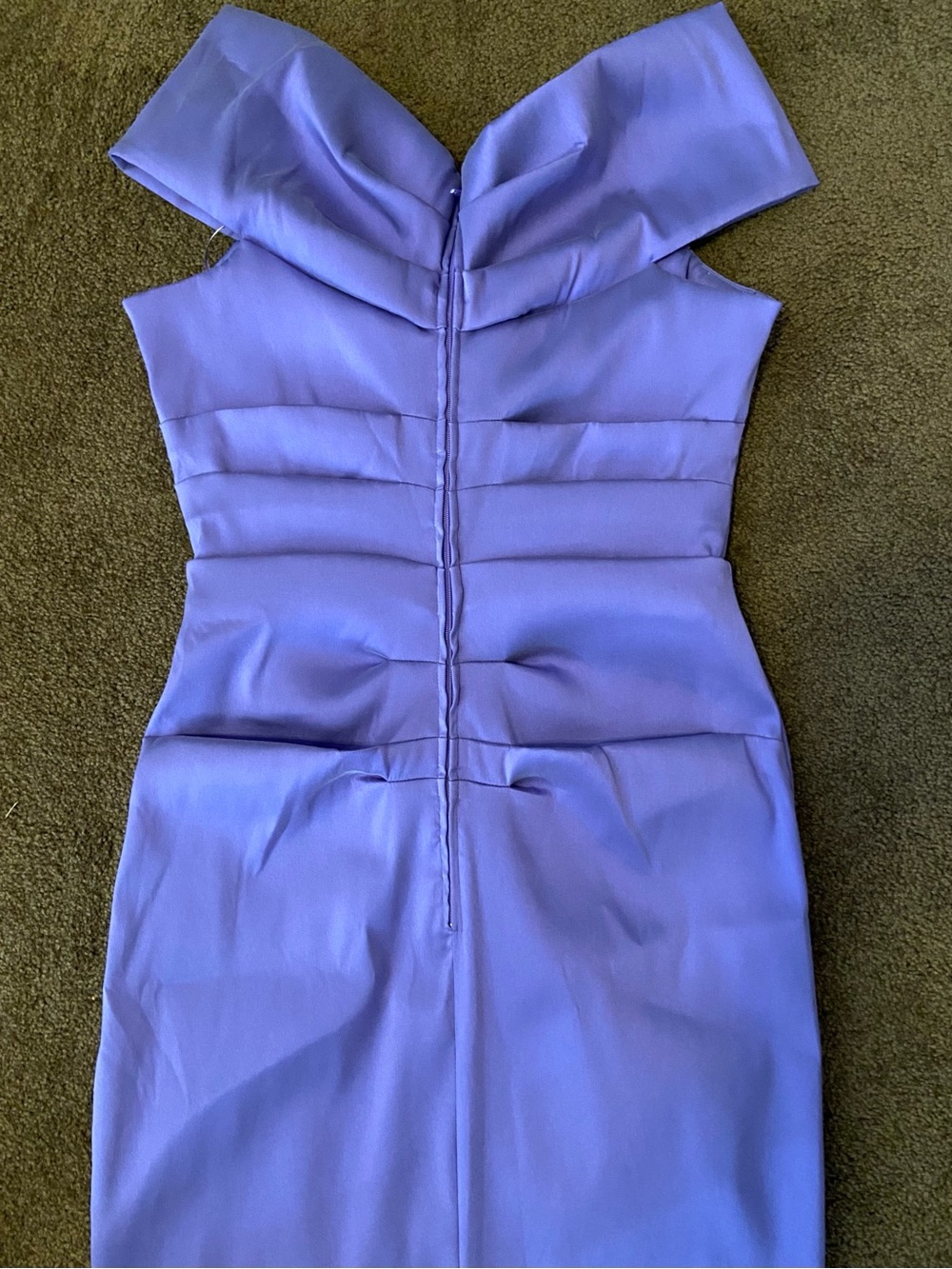 Teri Jon  Lavender/Periwinkle Evening Gown - Picture 5 of 17